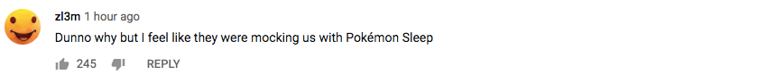 Illustration for article titled The Internet Reacts To Pokémon Sleep